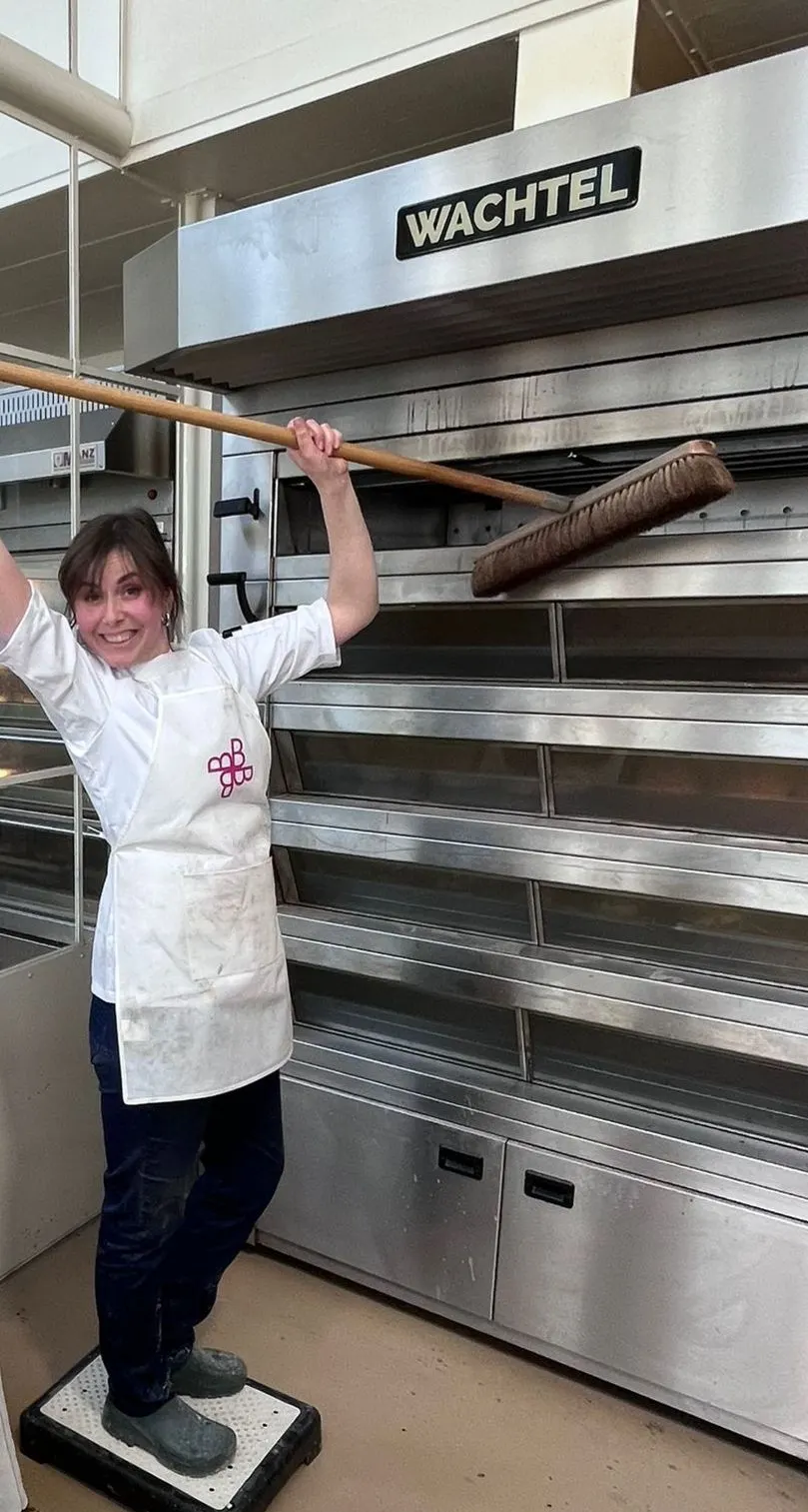 Speels de ovenborstel omhoog tijdens de opleiding